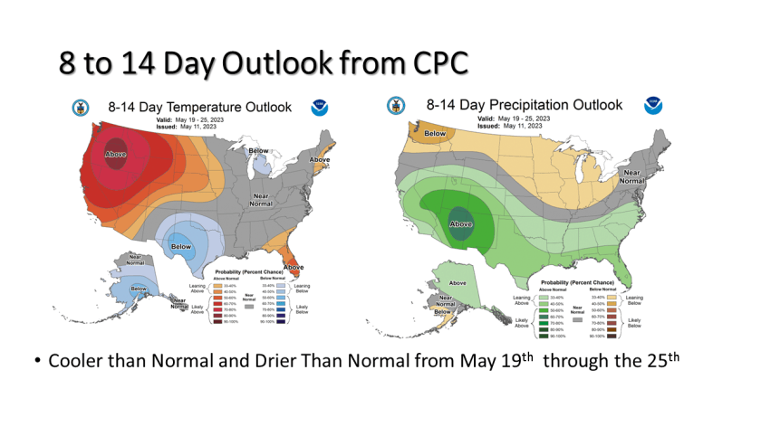 The Latest Forecast Guidance Continues to Suggest Cooler than Normal ...