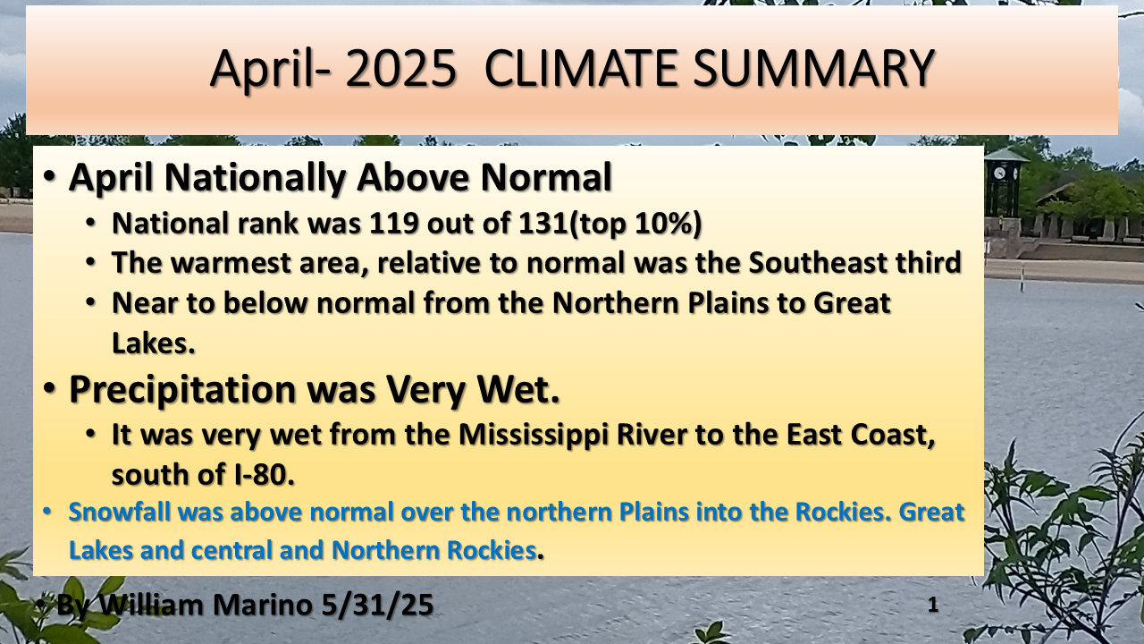April 2025 – CONUS Climate Summary – themarinocast