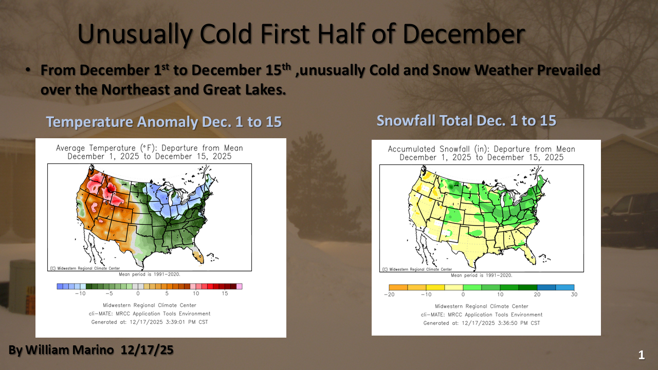 Unusually Cold Start to December – themarinocast
